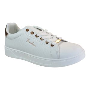 Bagiota Shoes Γυναικεία Παπούτσια Sneakers Αθλητικά C698 Λευκό