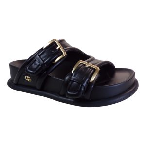 Liu-Jo Γυναικεία Παπούτσια Παντόφλες LOREN 09- SANDAL SAA5127-EX014 22222 Μαύρο