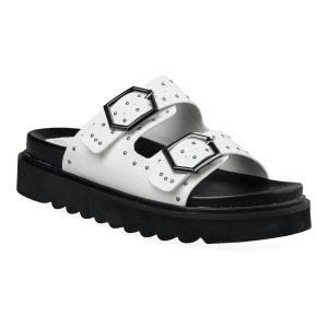 Envie Shoes Γυναικεία Παπούτσια Παντόφλες E32-21470-33 Λευκό