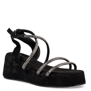 Envie Shoes Γυναικεία Παπούτσια Πέδιλα E21-19265-34 Μαύρο