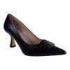 Fardoulis Shoes Γυναικεία Παπούτσια Γόβες 738-61 Μαύρο Δέρμα