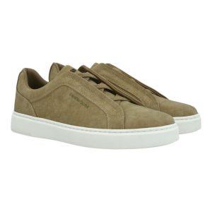 Renato Garini Ανδρικά παπούτσια Sneakers 700-073 Μπέζ NUBUCK OFF WHITE W570007327J7