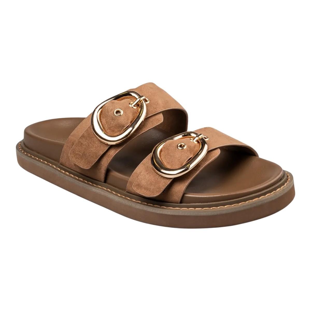 Envie Shoes Γυναικεία Πέδιλα FLATFORM SANDALS E96-23241-26 Κάμελ