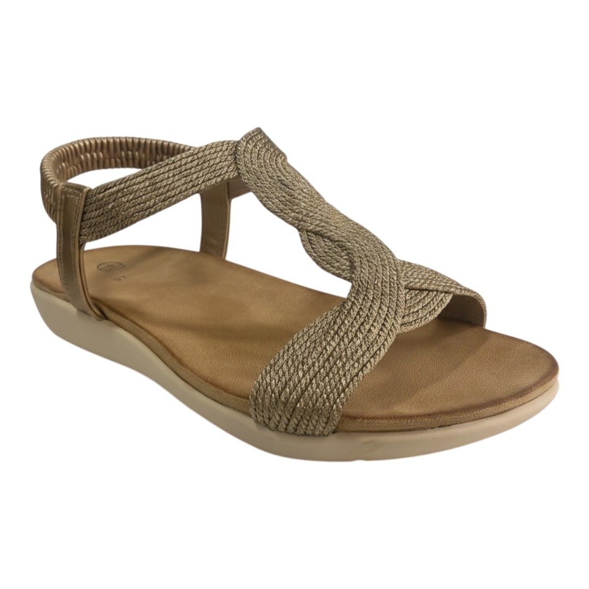 EXE Shoes Γυναικεία Πέδιλα 89Q-260 Ρόζ Χρυσό W489Q2602546