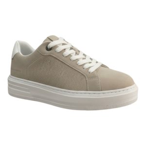 Renato Garini Ανδρικά παπούτσια Sneakers 700-220 Μπέζ NUBUCK Λευκό W570022023J9
