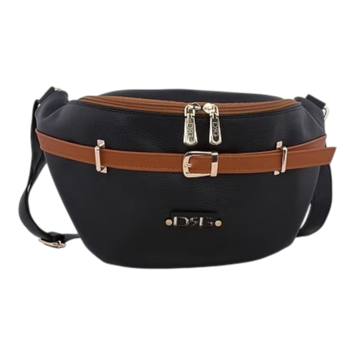 De Raggi Γυναικείες Τσάντες Belt Bag 26132-1307 Μαύρο