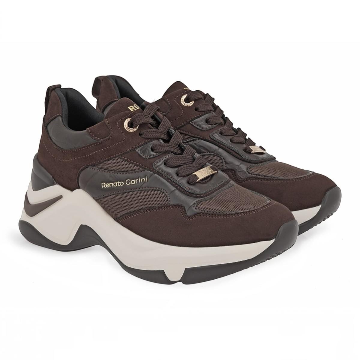 Renato Garini Γυναικεία Παπούτσια Sneakers 164-19R ΚΑΦΕ X119R1644501