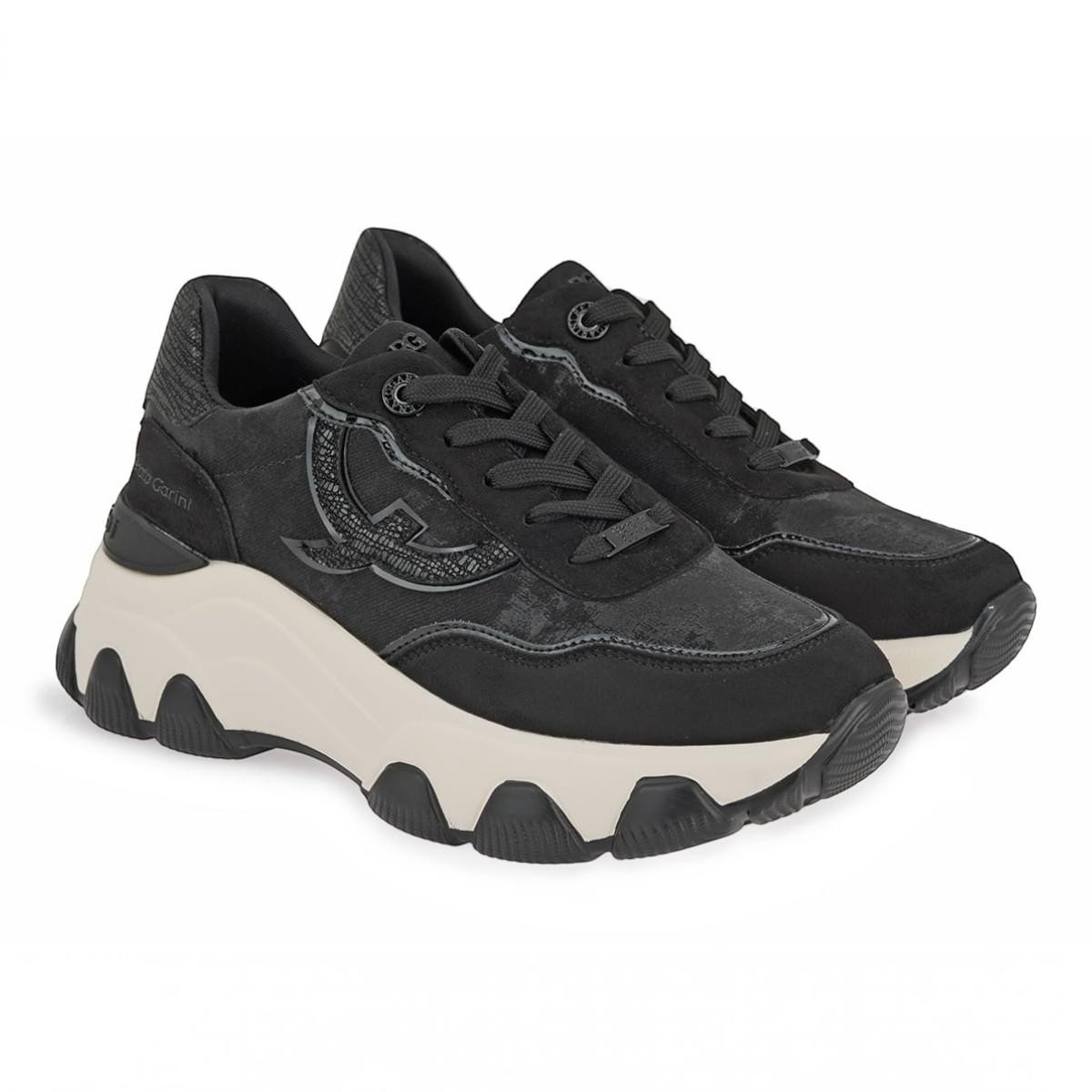 Renato Garini Γυναικεία Παπούτσια Sneakers 321-19R Μαύρο X119R3213001