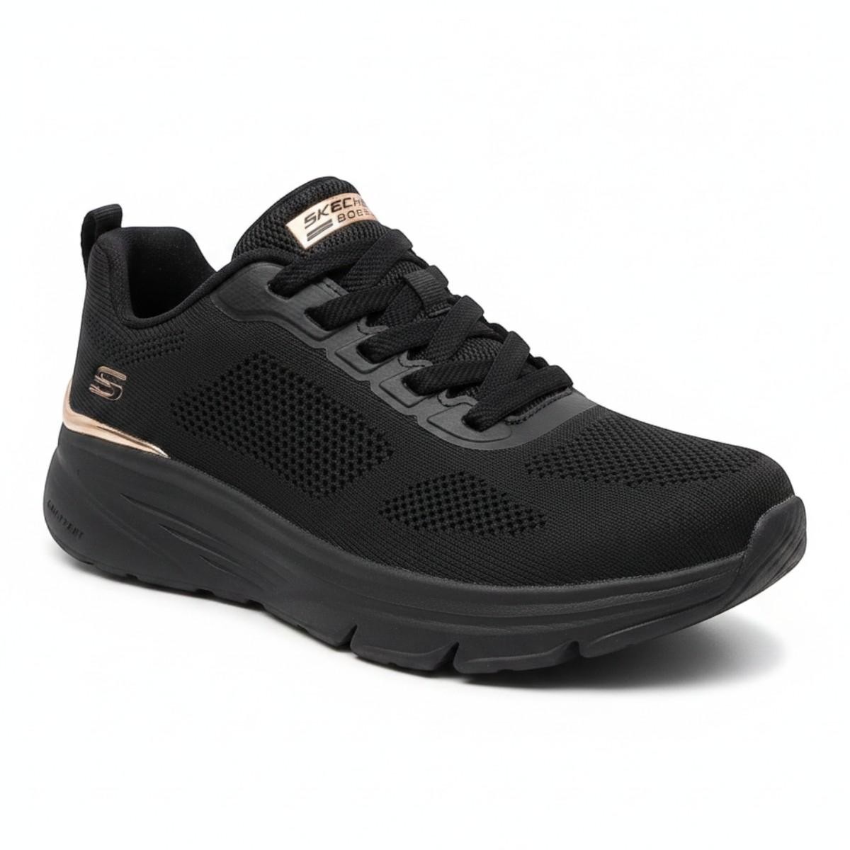 Skechers Γυναικεία Αθλητικά BOBS ARCH FIT ELEV8 17720-BBK BLACK μαύρο