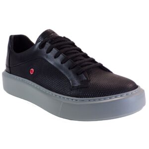 Robinson Ανδρικά Παπούτσια Sneakers 2261Μαύρο Δέρμα