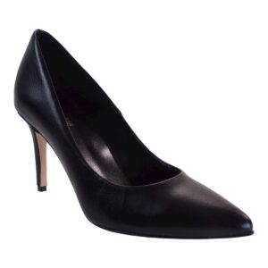 Dominique Shoes Γυναικεία Παπούτσια Γόβες 81001 Μαύρο Δέρμα