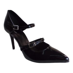 Dominique Shoes Γυναικεία Παπούτσια Γόβες 81351 Μαύρο Λουστρίνι