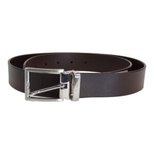 GUESS Ανδρικές Ζώνες CLASSIC BERT BM7795P4135-DKB Καφέ