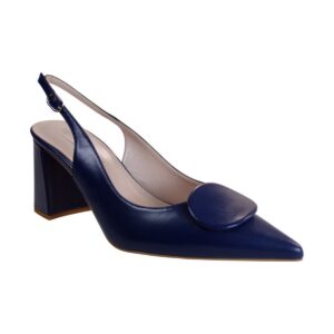 Fardoulis Shoes Γυναικεία Παπούτσια Γόβες 738-86Χ Μπλέ Δέρμα