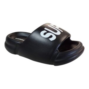 SUPERDRY Γυναιεία Παπούτσια Παντόφλες Sole Sliders AURORA EVA TXS24108 Μαύρο