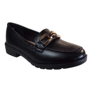 BAGIOTA Shoes Γυναικεία Παπούτσια Μοκασίνια 5305-1 Μαύρο