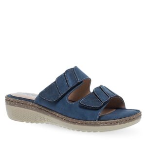 Parex Γυναικείες Παντόφλες Ανατομικές Comfort 12133023.N Μπλέ