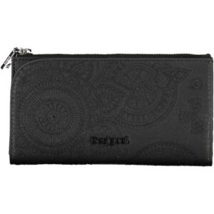 Desigual BOLS DEJAVU INES Γυναικεία Πορτοφόλια 24SAYP15-2000 Μαύρο