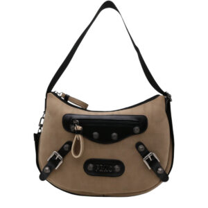 FRNC FRANCESCO Τσάντα Γυναικεία Ώμου-Χιαστί SMALL ROXIE MOON BAG 2363 BG Μπέζ