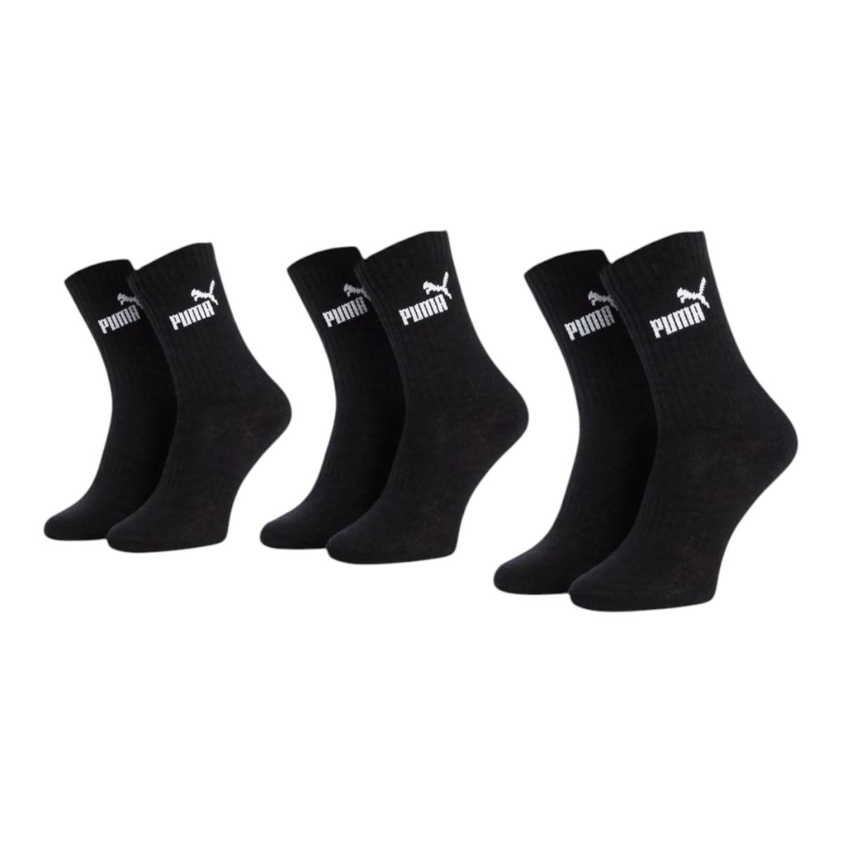 PUMA Short Socks Unisex Κάλτσες 3Pack 701235360-001 Black
