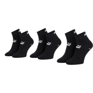 PUMA Quarter Socks  Unisex Κάλτσες 3Pack 701235358-001 Black
