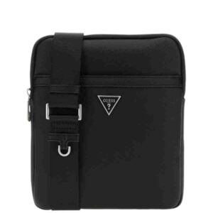 GUESS Τσάντες MILANO CROSSBODY ΑΝΔΡΙΚΕΣ Ώμου-Χιαστί HMECSAP3123-BLA Μαύρο