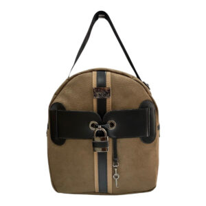 FRNC FRANCESCO Τσάντα Γυναικεία Πλάτης-Backpack Interlock Backpack 1840 CGR Πούρο