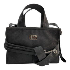 FRNC FRANCESCO Τσάντα Γυναικεία Χειρός-Ώμου ALBA TOTE BAG 1850 BLK Μαύρο