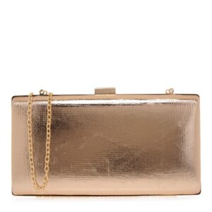 Exe Bags Γυναικεία Τσάντα Φάκελος Clutches 700-202 64202 Ρόζ Χρυσός Στάμπα Q6700202991Q