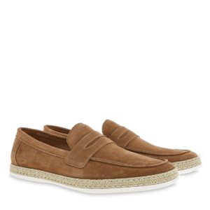 Renato Garini Ανδρικά παπούτσια LOAFERS 15W-558 Καμήλο Καστόρι U515W5581416