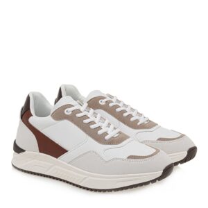 Renato Garini Ανδρικά παπούτσια Sneakers 700-100 Λευκό Πολύχρωμο  U5700100249S