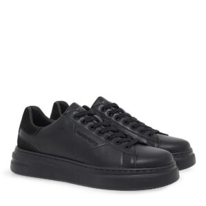 Renato Garini Ανδρικά παπούτσια Sneakers 700-111 Μαύρο  Καστόρι Μαύρο V570011136R0