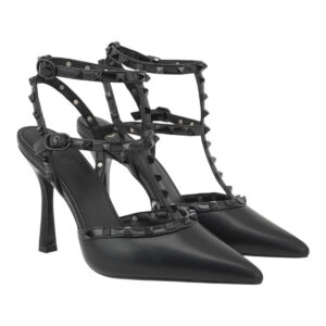 Exe Shoes Γυναικείες Γόβες 700-890 Μαύρο Σπαστό X470089058S2