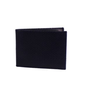BOR Original Leather Ανδρικά Πορτοφόλια Δερμάτινα 3062-82 Μπλέ Ψάθα Δέρμα