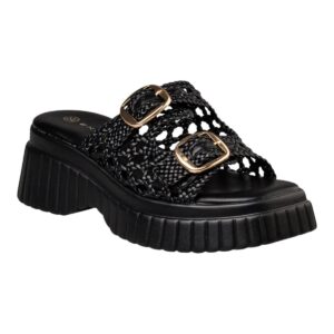 Envie Shoes Γυναικεία Πέδιλα FLATFORM SANDALS E96-23370-34 Μαύρο