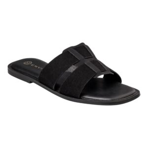 Envie Shoes Γυναικεία Πέδιλα FLAT SANDALS E96-23455-34 Μαύρο