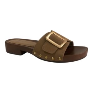 Exe Shoes Γυναικεία Παπούτσια FLATS MULES 89Q-202 Μπέζ Καστόρι W489Q2022585