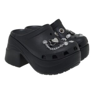 EXE Shoes Γυναιεία Παπούτσια Παντόφλες Σαμπό 700-082 Mαύρο U47000825001