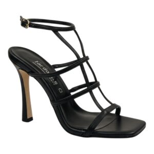 Fardoulis shoes Γυναικεία Παπούτσια Πέδιλα 939-12 Μαύρο Δέρμα
