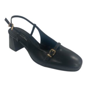 Fardoulis Shoes Γυναικεία Παπούτσια Γόβες 537-19Α Μαύρο Δέρμα