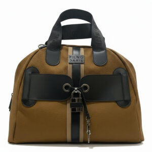 FRNC FRANCESCO Τσάντα Γυναικεία Χειρός-Ώμου Interlock Bowling Bag 1842 TB Ταμπά