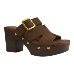 Myconian Greek Sandals Γυναικεία Παπούτσια Πέδιλα 31422 Καφέ