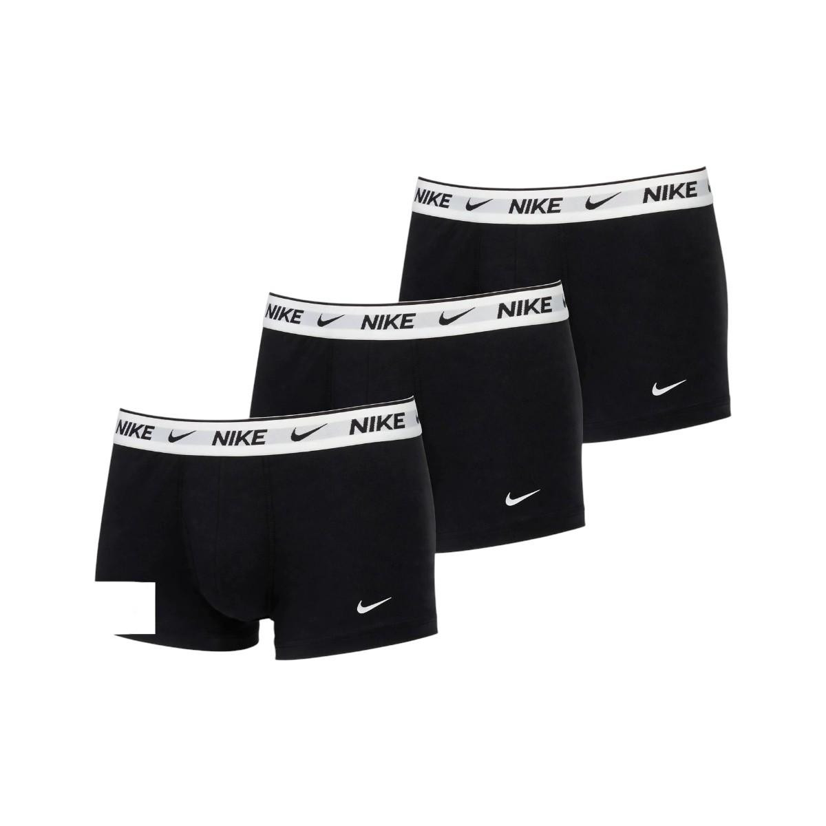 Nike Essential Stretch Trunk / Shorty 3-Pack  DRI-FIT Ανδρικά Μποξεράκια  NQ00KE1284-6D7 Pearl Blue-Black-White