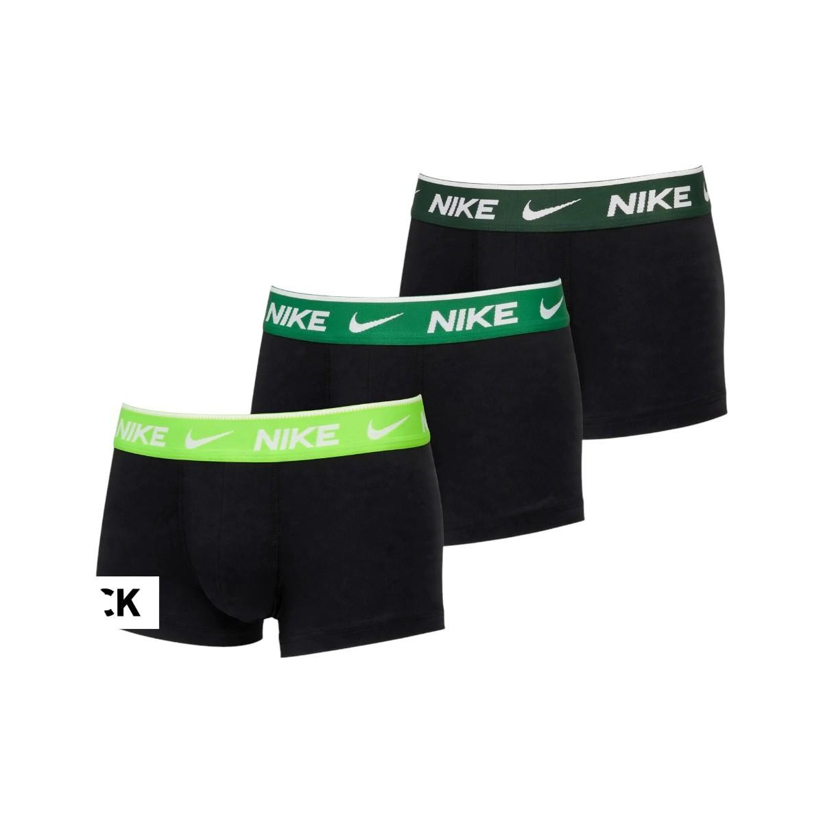Nike Essential Stretch Trunk / Shorty 3-Pack DRI-FIT Ανδρικά Μποξεράκια NQ00KE1284-065 BARLEY Πράσινο