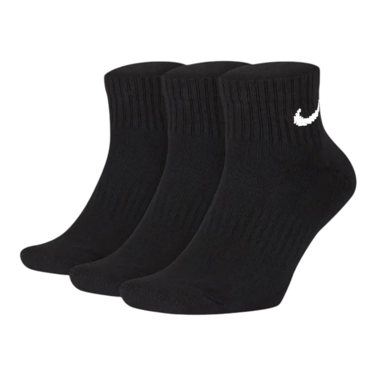 Nike Everyday Cushioned Ankle Dri-FIT 3Pack Unisex Κάλτσες SX7667-010 Black