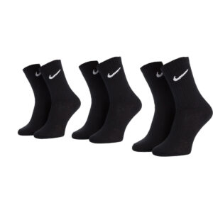 Nike Everyday Lightweight Crew Dri-FIT Socks Unisex Κάλτσες 3Pack SX7676-010  Black